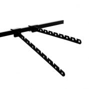 Black Slot Hanger Bracket