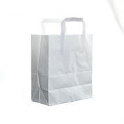 White Paper Carrier Bags