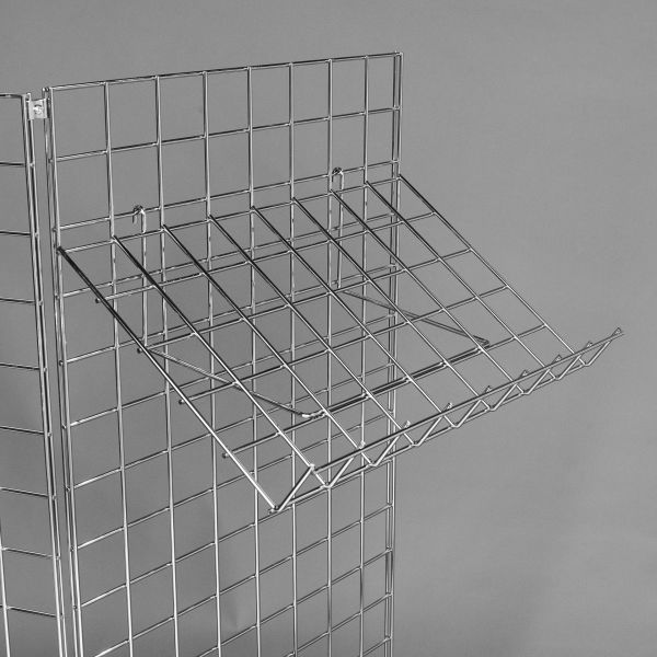 Large Sloping Mesh Shelf