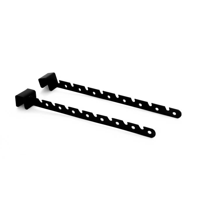Black Slot Hanger Bracket