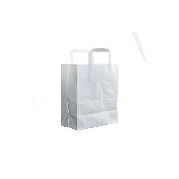 White Paper Carrier Bags