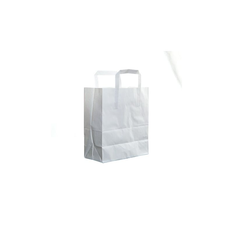 White Paper Carrier Bags