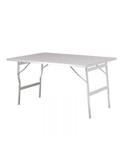 Aluminium Top Table 1.5m x 1m x 0.8m high 