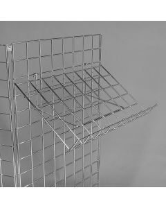 Large Sloping Mesh Shelf