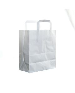 White Paper Carrier Bags