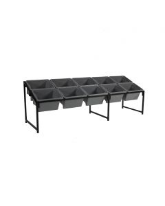 Angled Dump Bin Unit